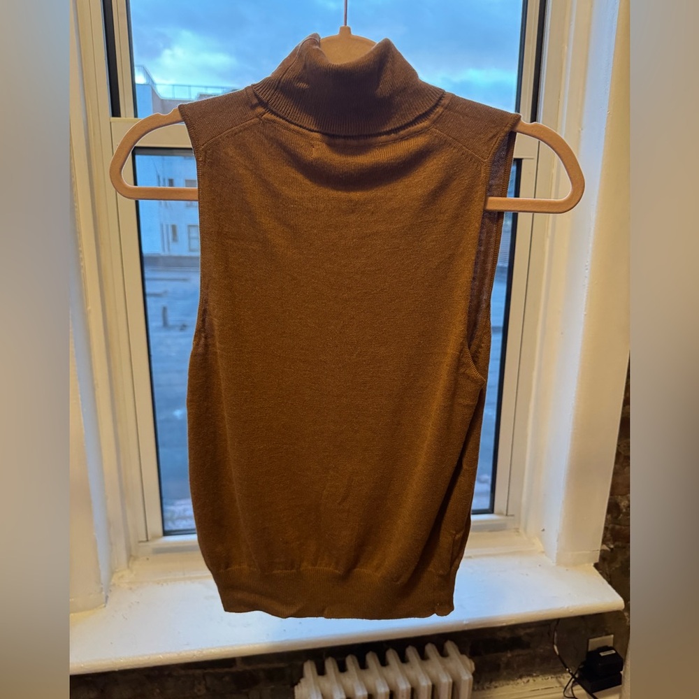 Mango turtleneck knitted top